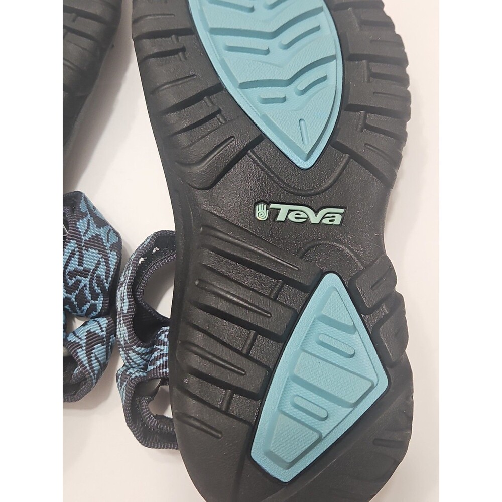 Teva Hurricane Sport XLT Hiking Trail Sandals 4176 Black/Blue - Picture 5 of 7